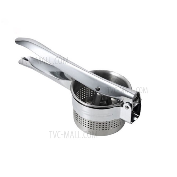 Stainless Steel Vegetable Potato Masher Ricer Fruit Juicer Baby Food Press Squeezer