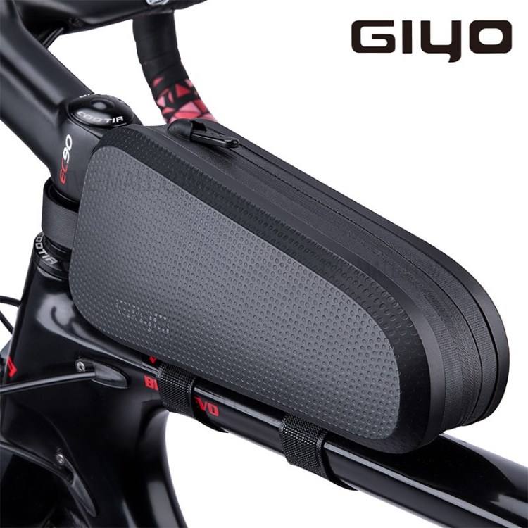 Triangle Bike Bag Waterproof Bicycle Tools Bag Bike Pouch - Black-1