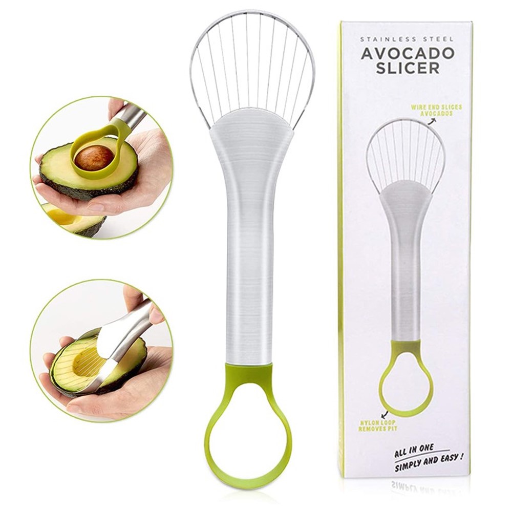Multifunctional Avocado Cutter Slicer Peeler Scoop Slices Kitchen Tool
