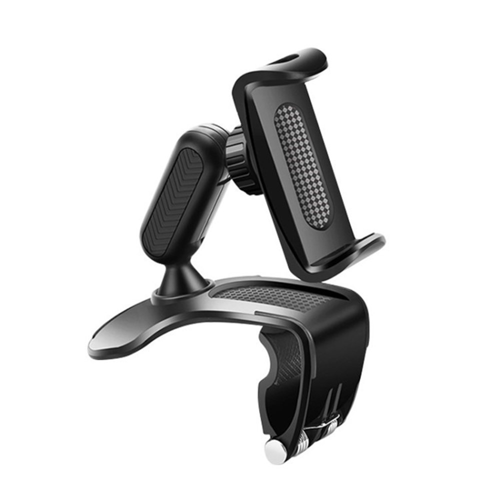 Wholesale 202D Car Phone Holder Car Dashboard HUD Clip Phone Mount Sun Visor Rearview Mirror