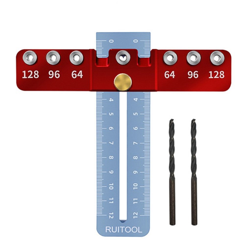 Aluminum Alloy Straight Hole Drilling Positioner Wood Dowel Drill Guide