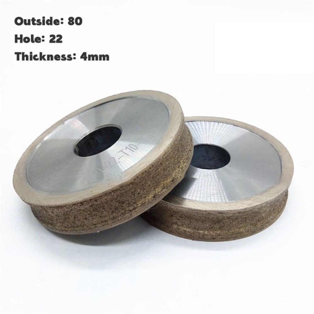 Straight / Round Edge Grinding Wheel Glass Diamond Grinding Wheel Disc
