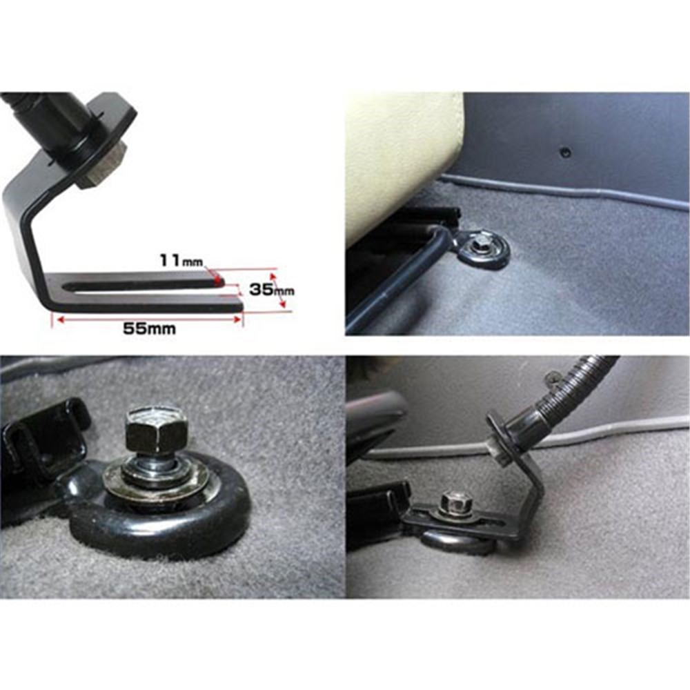 Universal Car Mount Stand Goose Neck for iPad 4 / iPad 3 / iPad 2 / iPad Mini / Samsung Galaxy Note 2 N7100-4