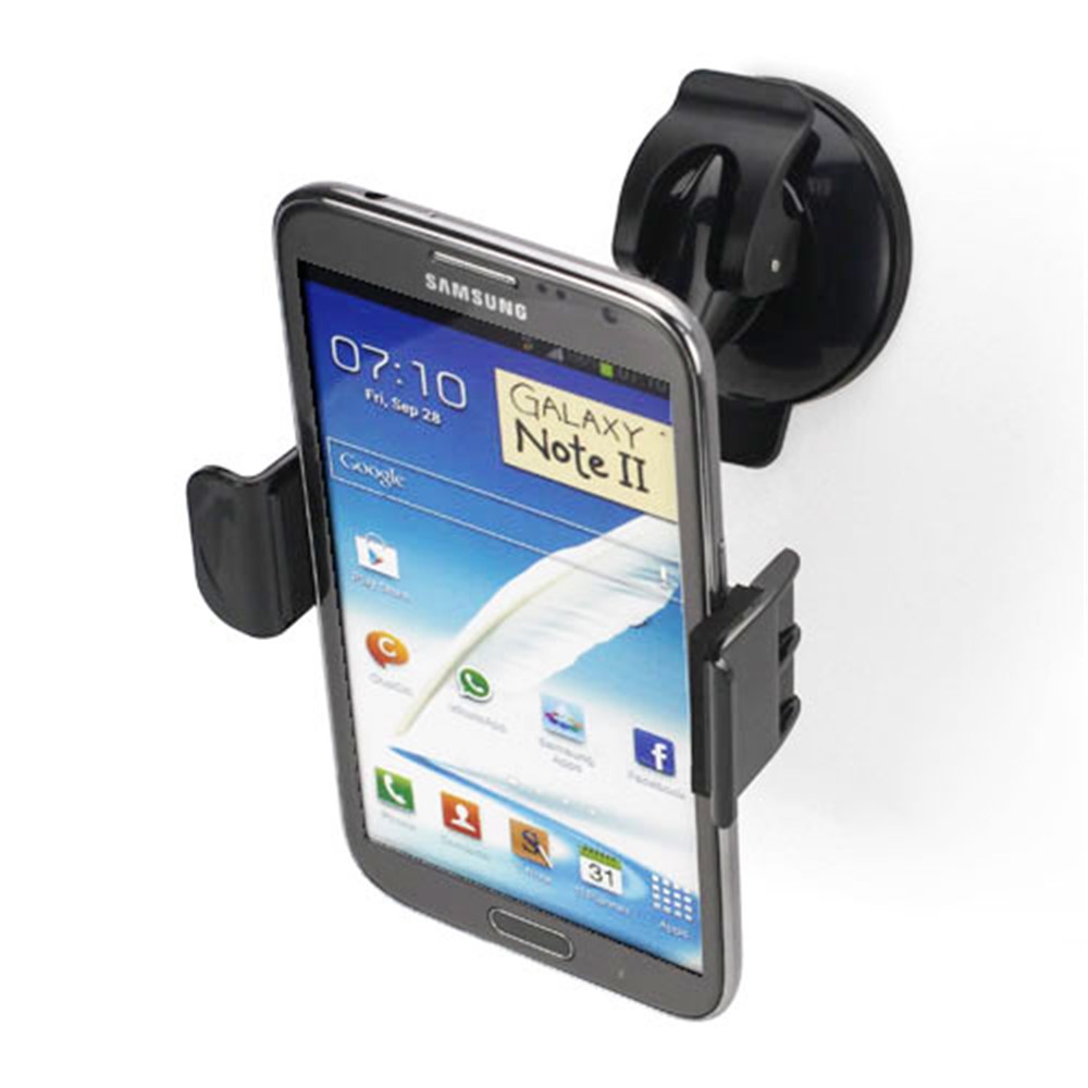 Universal 360 Degree Swivel Car Mount Holder Suction for Samsung N7100 iPhone HTC LG ect, Width: 58mm~85mm-1