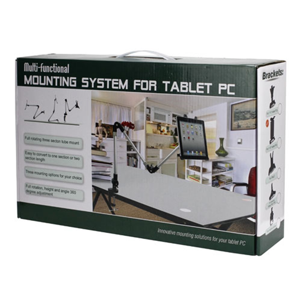 3 in 1 Multi-functional Holder Adjustable Stand Mounts in Car & Home for iPad Mini iPad 4 iPad 2 The New iPad-11