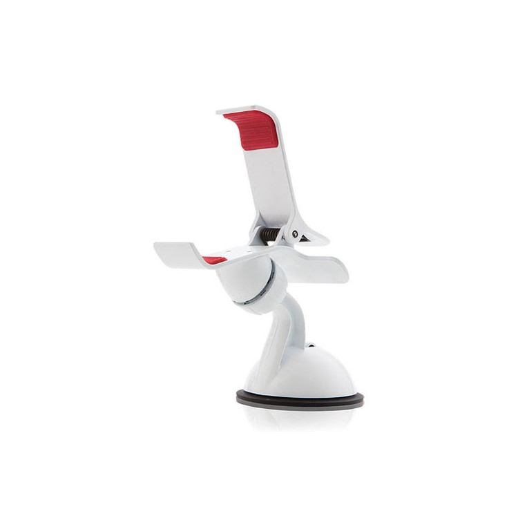 Universal Clipper Car Swivel Mount Holder for Mobile Phone / GPS / PDA / PSP / MP3 - White-2