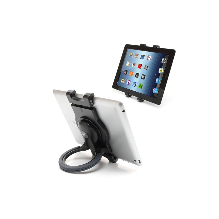 Black Universal Tablet 360 Rotary Stand Hanging Handheld Mount for iPad Mini iPad 4 3 2 7~10inch Tablet-1