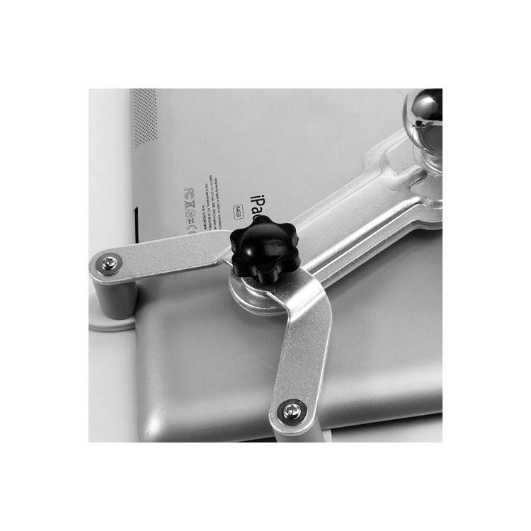Metal Multi-functional Bracket Car Bed Desk Mount Foldable Stand for iPad Samsung Galaxy Tab 7~10inch Tablet-5