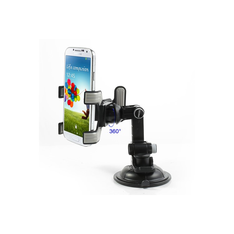 Choyo Detachable Double Clip Car Holder for iPhone 5 4 Samsung I9500 GPS PDA-6