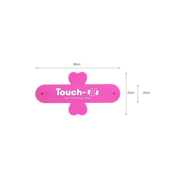 Universal Portable Touch U One Touch Silicone Stand for iPhone Samsung HTC Sony Mobile Phones Tablets - Blue-10