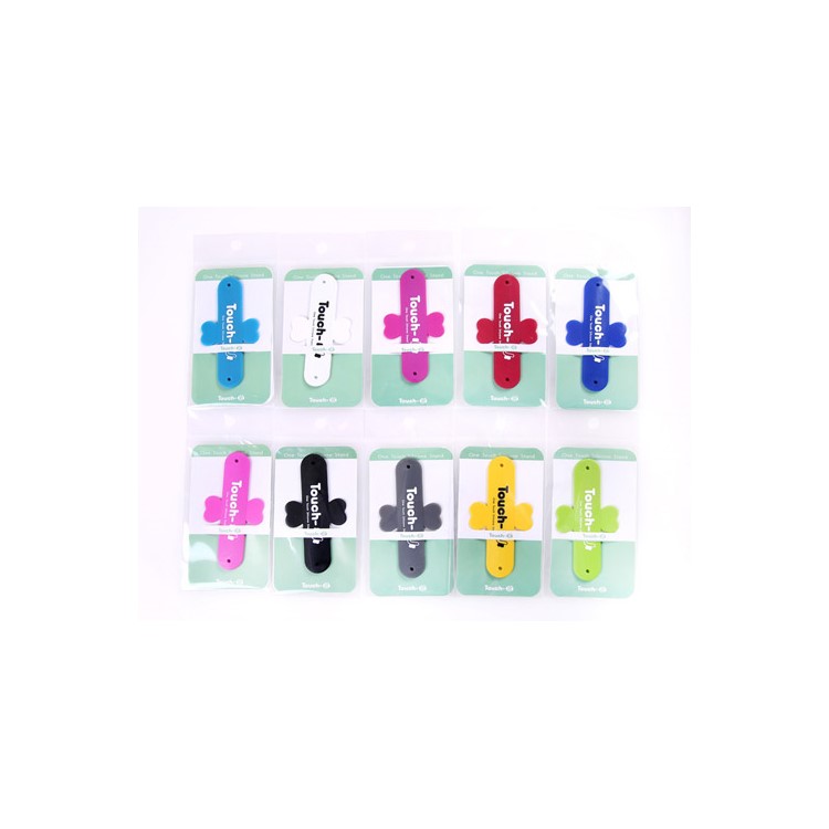 Universal Portable Touch U One Touch Silicone Stand for iPhone Samsung HTC Sony Mobile Phones Tablets - Blue-12