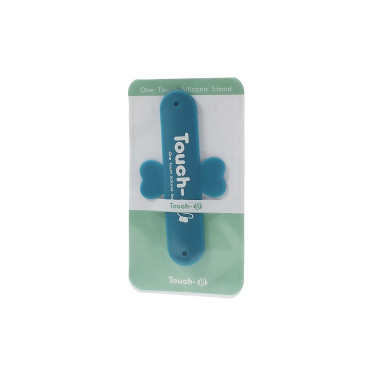 Universal Portable Touch U One Touch Silicone Stand for iPhone Samsung HTC Sony Mobile Phones Tablets - Blue-15
