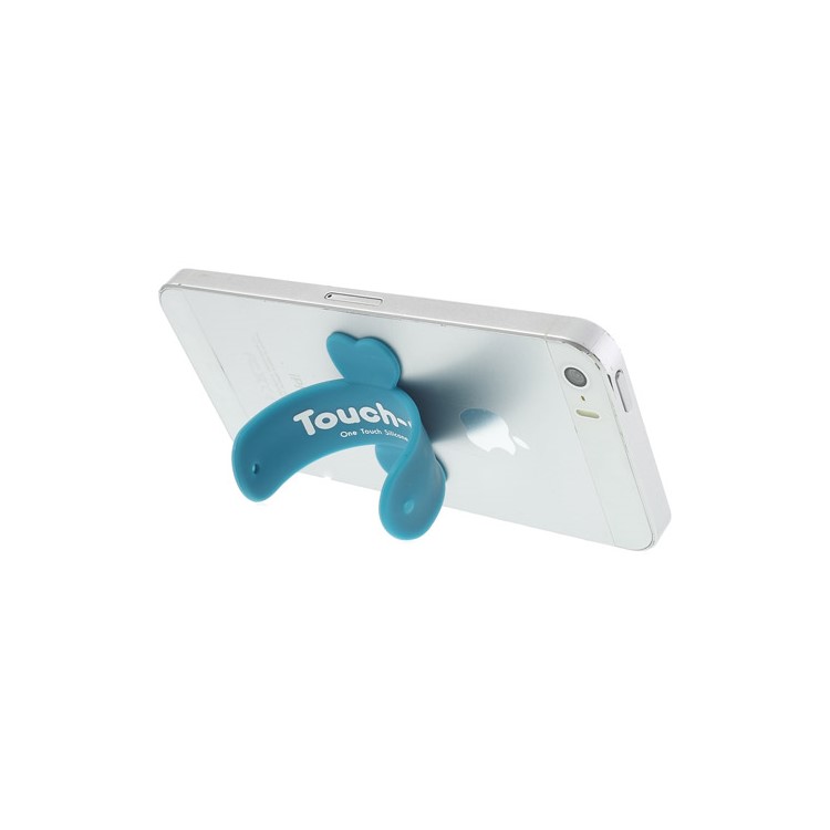 Universal Portable Touch U One Touch Silicone Stand for iPhone Samsung HTC Sony Mobile Phones Tablets - Blue-5