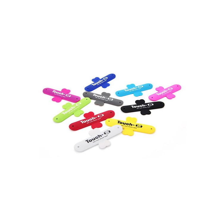 Universal Portable Touch U One Touch Silicone Stand for iPhone Samsung HTC Sony Mobile Phones Tablets - Blue-9