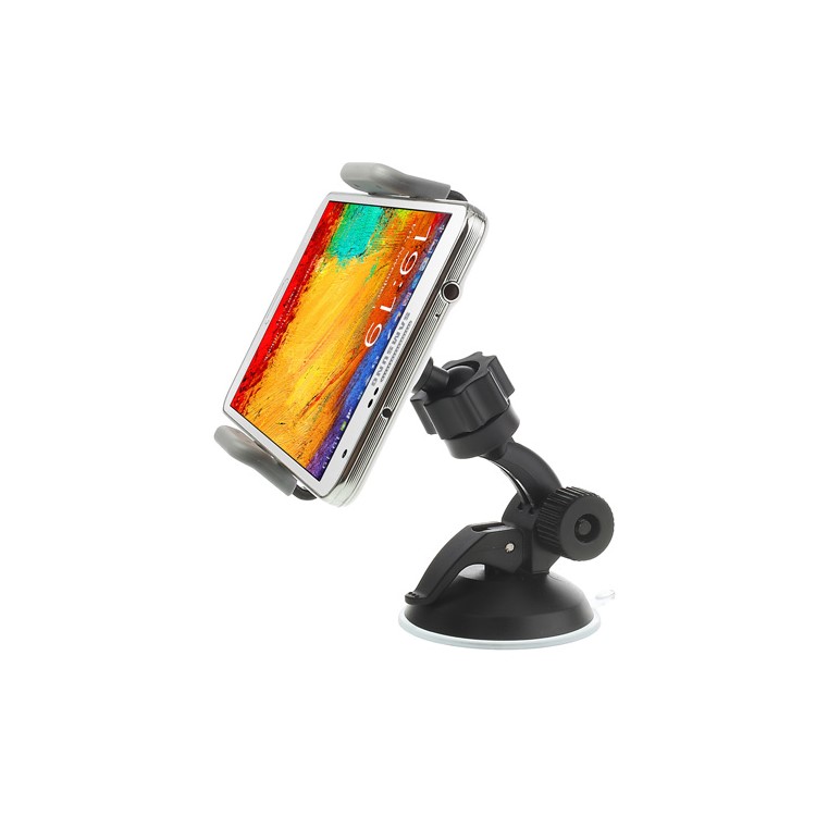Universal 360 Degree Rotary Car Windshield Mount Holder for HTC One Max Galaxy Note 3 Samsung Sony LG Nokia, Width: 80-115mm-2