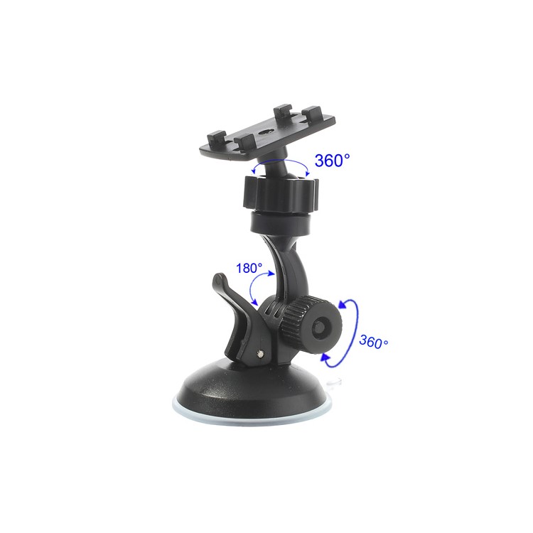 Universal 360 Degree Rotary Car Windshield Mount Holder for HTC One Max Galaxy Note 3 Samsung Sony LG Nokia, Width: 80-115mm-4