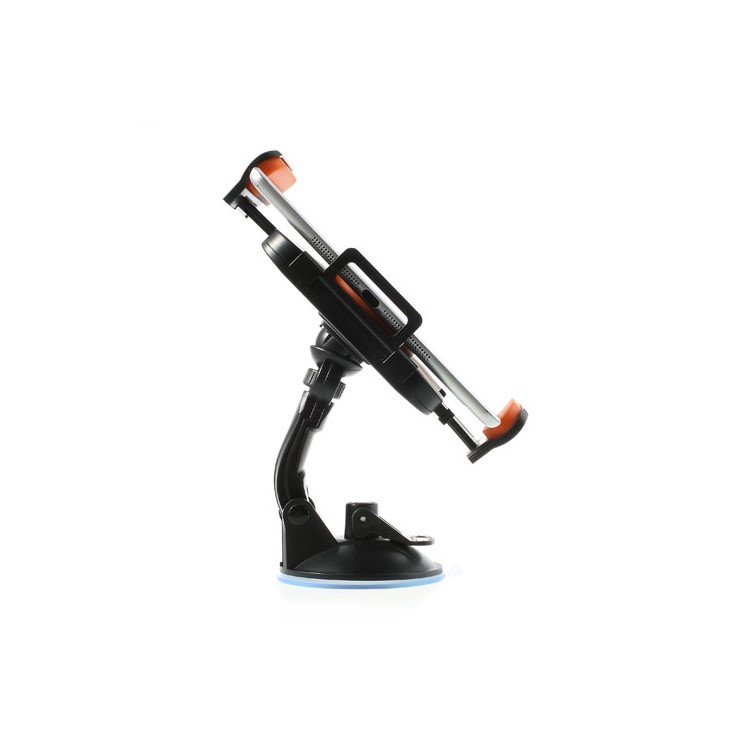Orange Universal 360 Degree Rotating Car Holder for 7-11 inch Tablet, width: 92mm-205mm-3