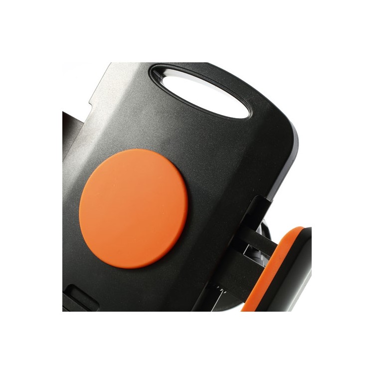 Orange Universal 360 Degree Rotating Car Holder for 7-11 inch Tablet, width: 92mm-205mm-7