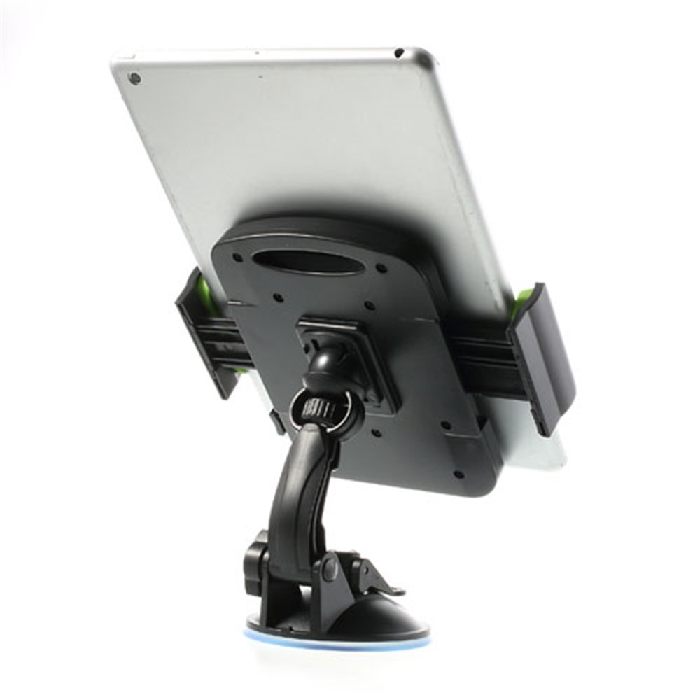 Black and Green Universal 360-Degree Rotating Tablet PC Car Holder