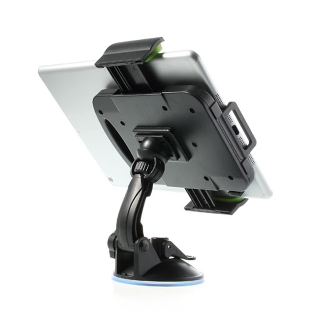 Green Universal 360 Degree Rotating Car Holder for 7-11 inch Tablet, width: 92mm-205mm-3