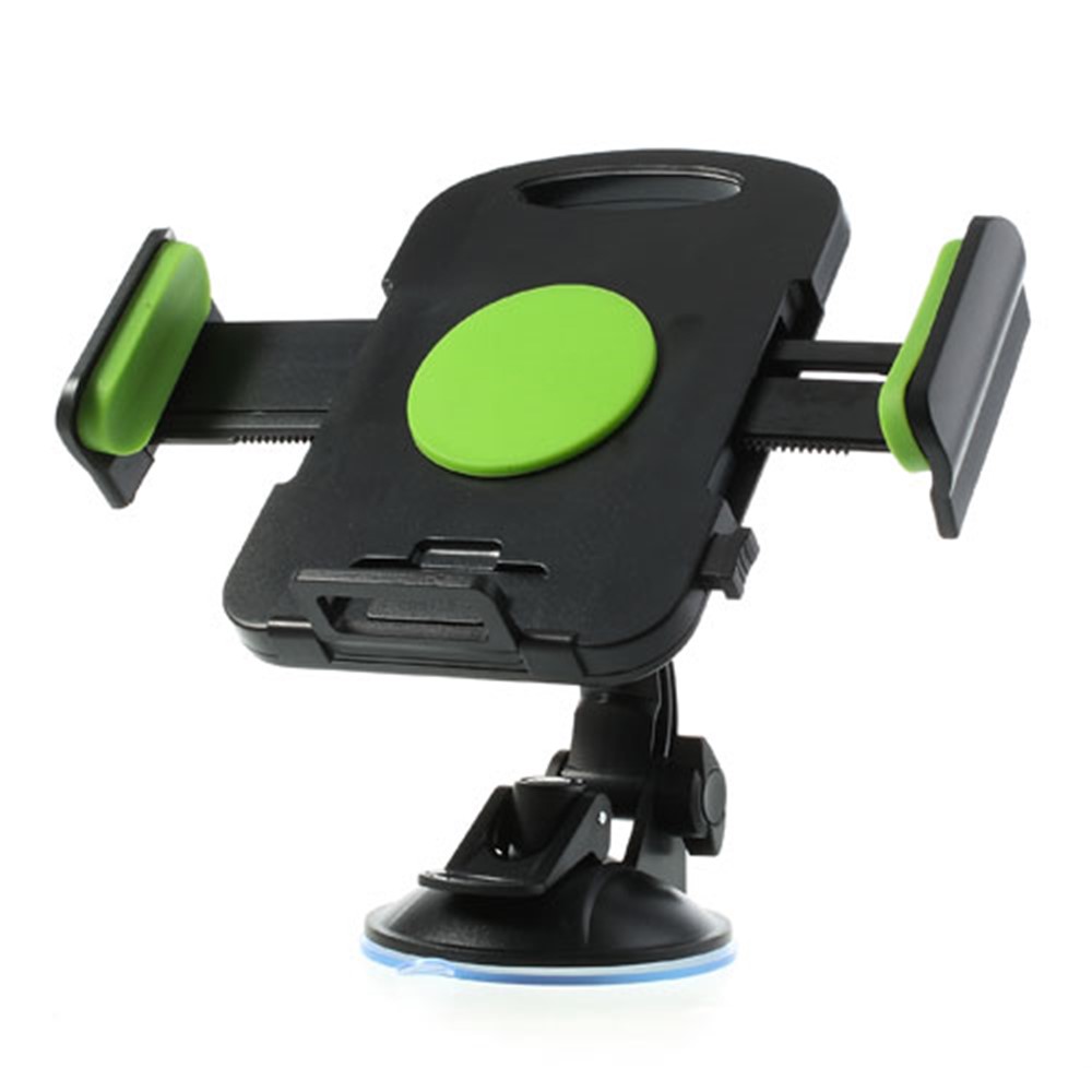 Green Universal 360 Degree Rotating Car Holder for 7-11 inch Tablet, width: 92mm-205mm-6