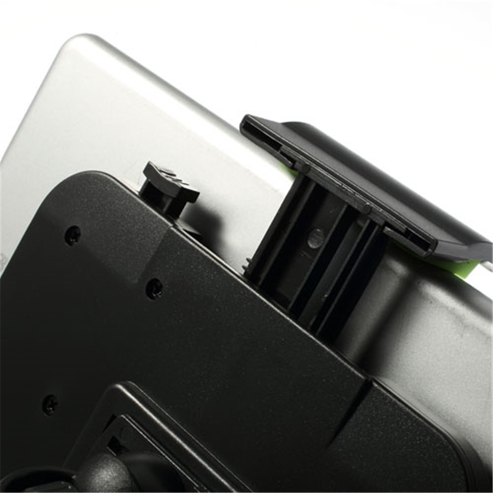 Green Universal 360 Degree Rotating Car Holder for 7-11 inch Tablet, width: 92mm-205mm-7
