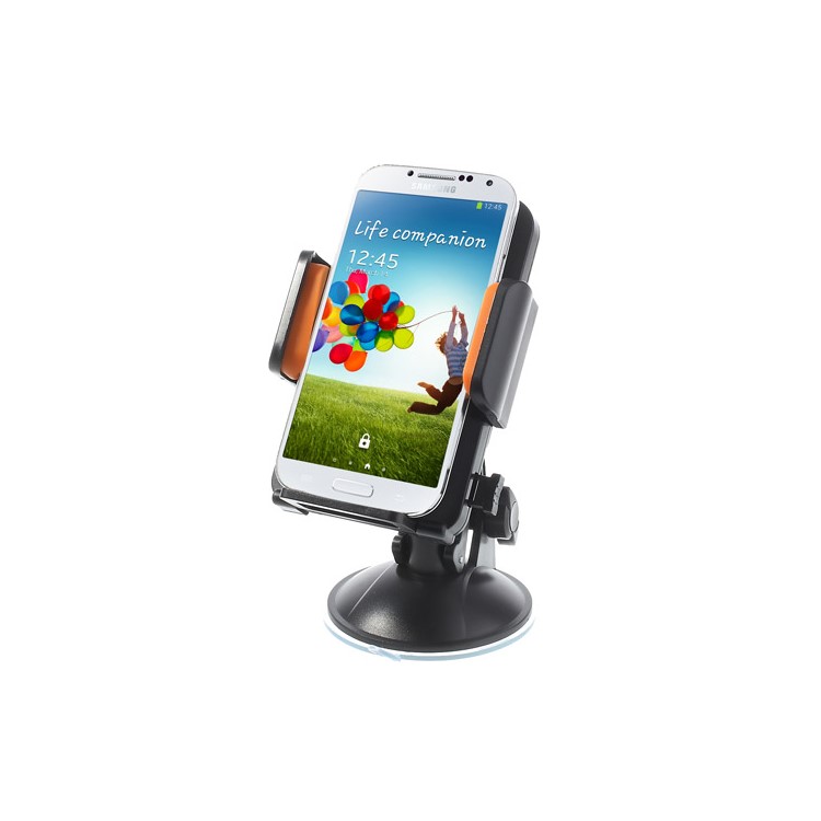 Orange Universal 360 Degree Rotating Car Holder for 4.3-7.8 inch Smartphones Tablet, width: 58-125mm-2