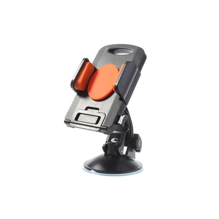 Orange Universal 360 Degree Rotating Car Holder for 4.3-7.8 inch Smartphones Tablet, width: 58-125mm-3