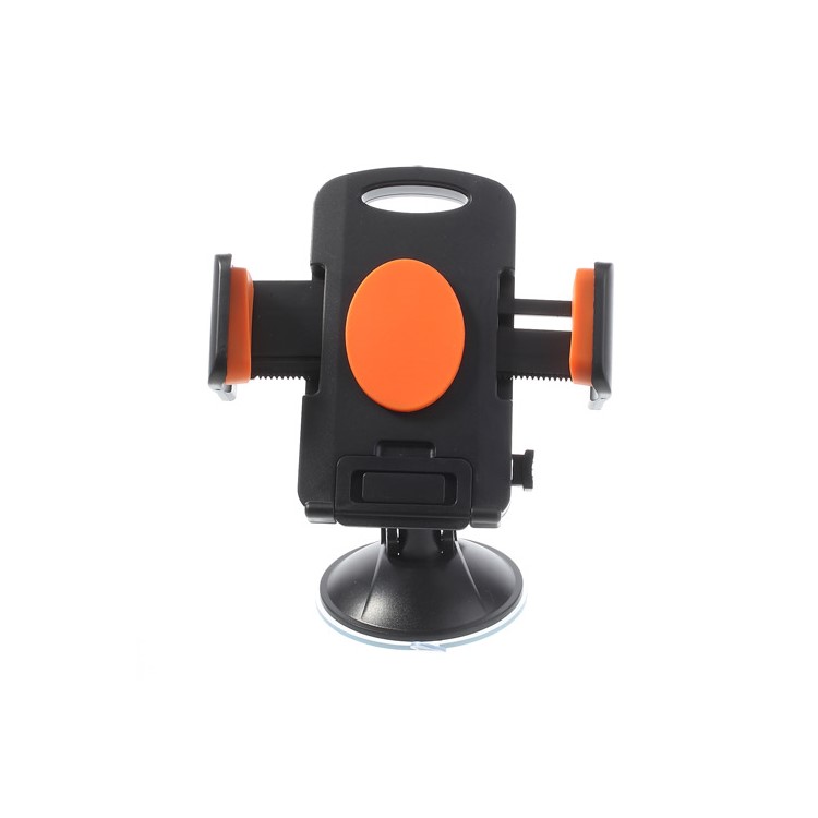 Orange Universal 360 Degree Rotating Car Holder for 4.3-7.8 inch Smartphones Tablet, width: 58-125mm-5