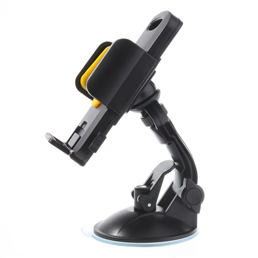 Yellow Universal 360 Degree Rotating Car Holder for 4.3-7.8 inch Smartphones Tablet, width: 58-125mm-4
