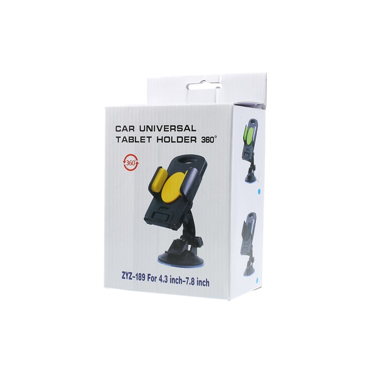 Green Universal 360 Degree Rotating Car Holder for 4.3-7.8 inch Smartphones Tablets, width: 58-125mm-10