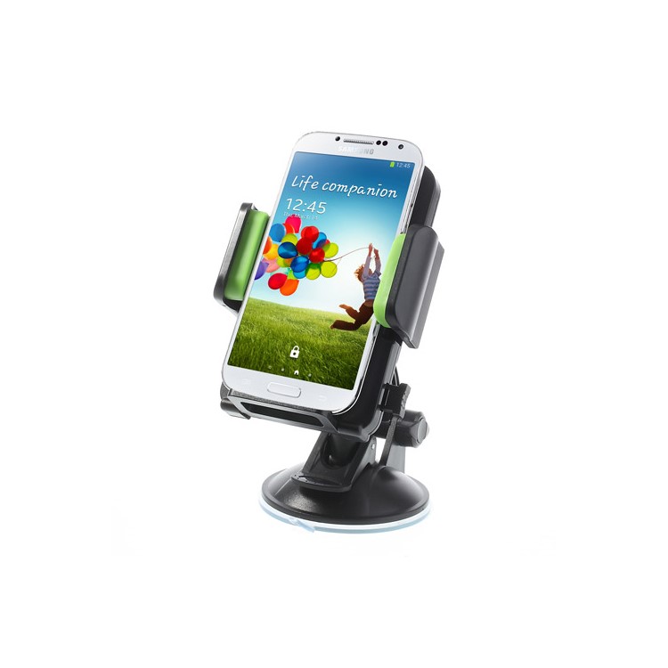 Green Universal 360 Degree Rotating Car Holder for 4.3-7.8 inch Smartphones Tablets, width: 58-125mm-6