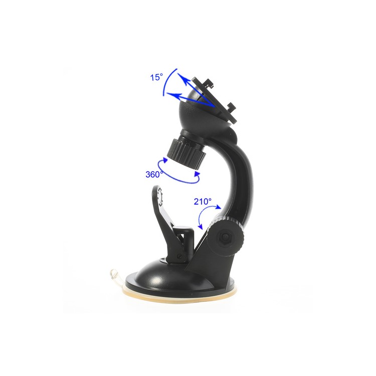 Universal 360 Swivel Suction Cup Car Mount Cradle Holder for iPhone 5s 5c Samsung Galaxy S5 Nokia XL, Length: 116 ~ 166mm-7