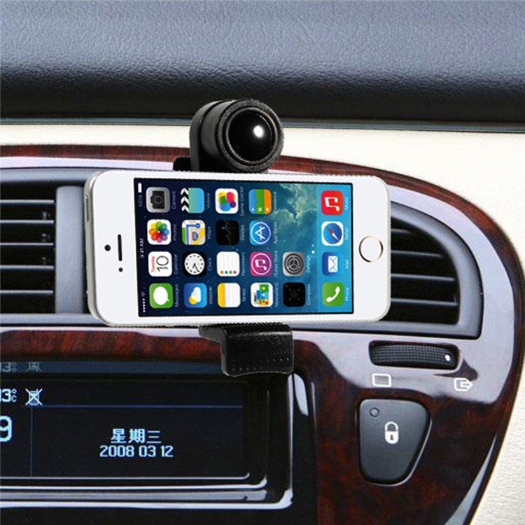 SK078B Universal 360 Degree Rotation Car Air Vent Phone Mount Holder, Range: 52-94mm-1
