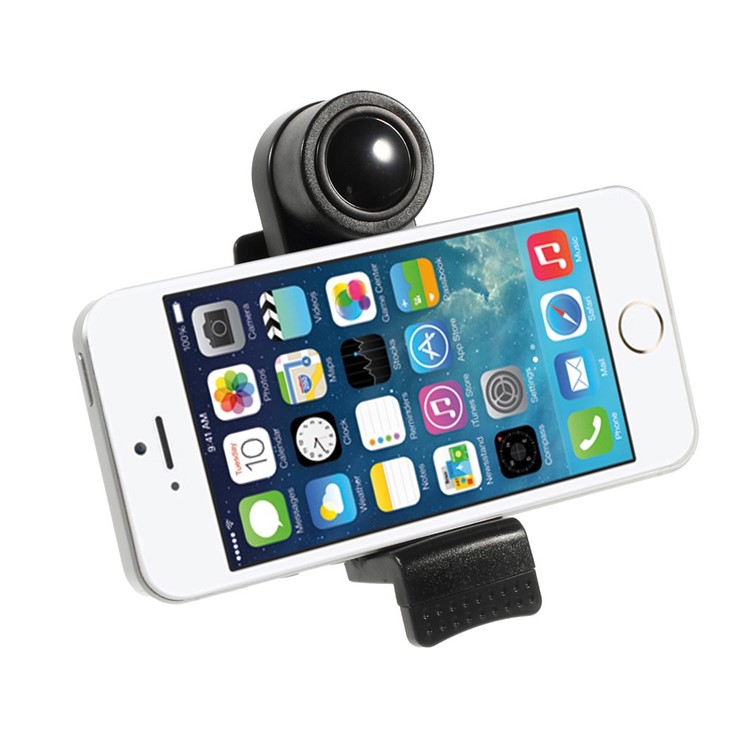 SK078B Universal 360 Degree Rotation Car Air Vent Phone Mount Holder, Range: 52-94mm-3