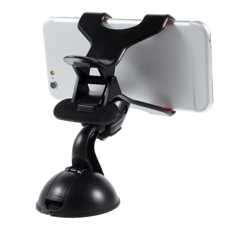 110mm 360 Degree Rotation Clip Suction Cup Car Mount Holder for iPhone 5 4 Samsung S5 S4 etc-2