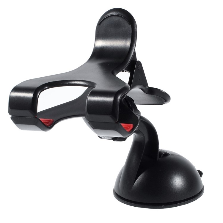 110mm 360 Degree Rotation Clip Suction Cup Car Mount Holder for iPhone 5 4 Samsung S5 S4 etc-5
