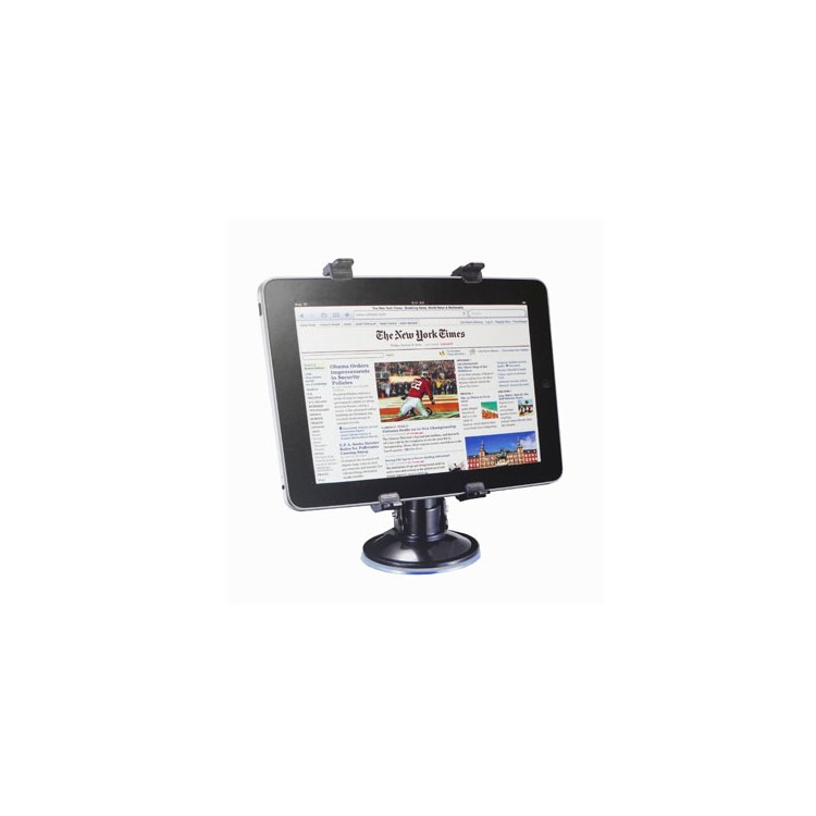 Apple iPad Retractable Multi-Direction Car Mount Holder Stand w/ Vacuum Suction Cupule-1