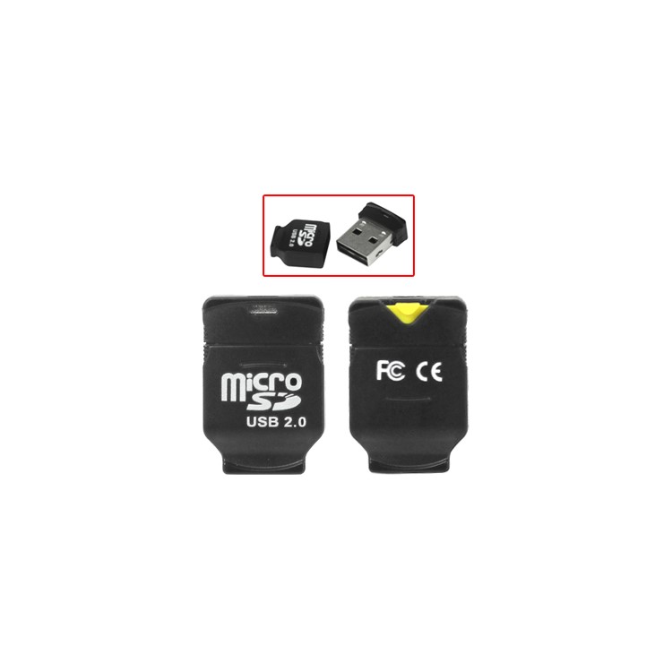 Mini Micro SD SDHC TF T-Flash USB Card Reader Adapter-1