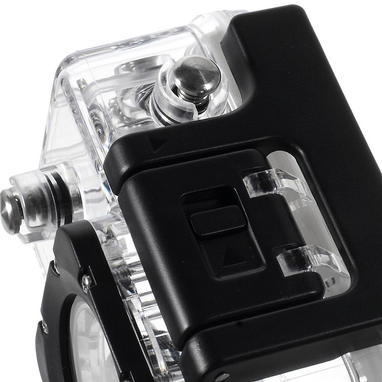 Underwater Waterproof Protective Housing Case w/ Mount Base for SJ4000 Camera-4