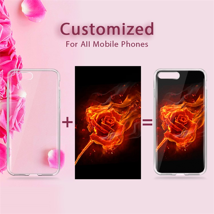 Create Your Own Custom Case for iPhone 7 Plus Various Patterns to Choose Embossment TPU Phone Cover-1