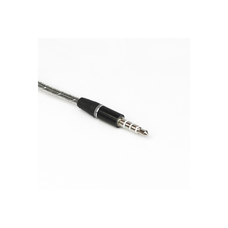 3.5mm Male to Male Stereo Audio Extension Cable, Length: 115cm - Black-2