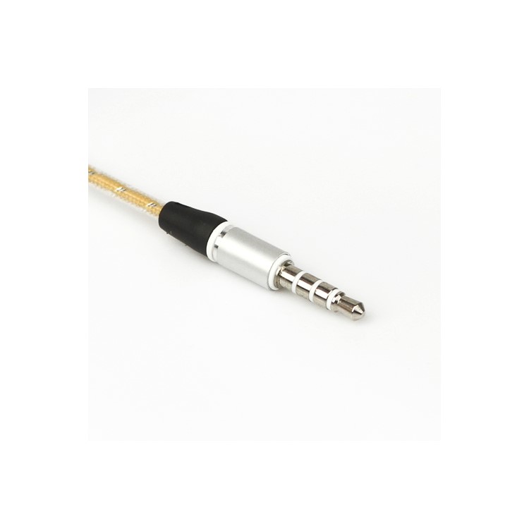 3.5mm Male to Male Stereo Audio Cable, Length: 115cm - Yellow-2
