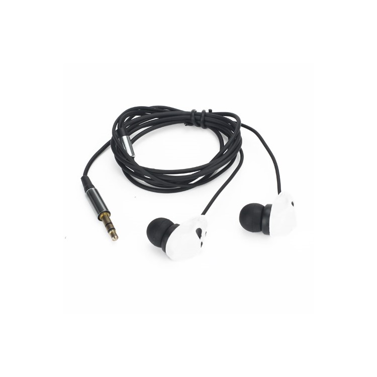 Cool Metal Skull 3.5mm Stereo In-ear Headphones for iPod iPad MP3 CD etc - White-2