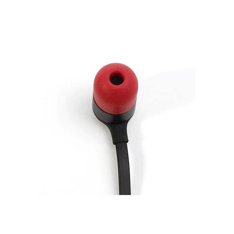 Flat In-Ear Earphone Headset 3.5MM Plug for HTC One M7 801e (OEM) - Red / Black-6