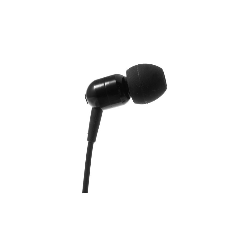 Black JBMMJ-A8 3.5mm Noise Elimination In-ear Headphone w/ Mic for iPhone Samsung HTC LG MP3 MP4 etc-3