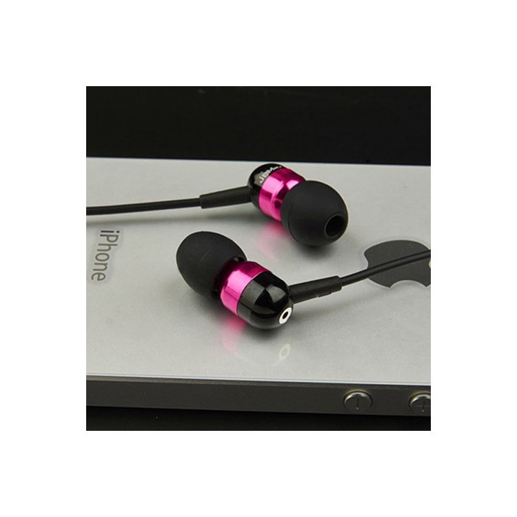 Rose JBMMJ-A8 3.5mm Noise Elimination In-ear Headphone w/ Mic for iPhone Samsung HTC LG MP3 MP4 etc-8