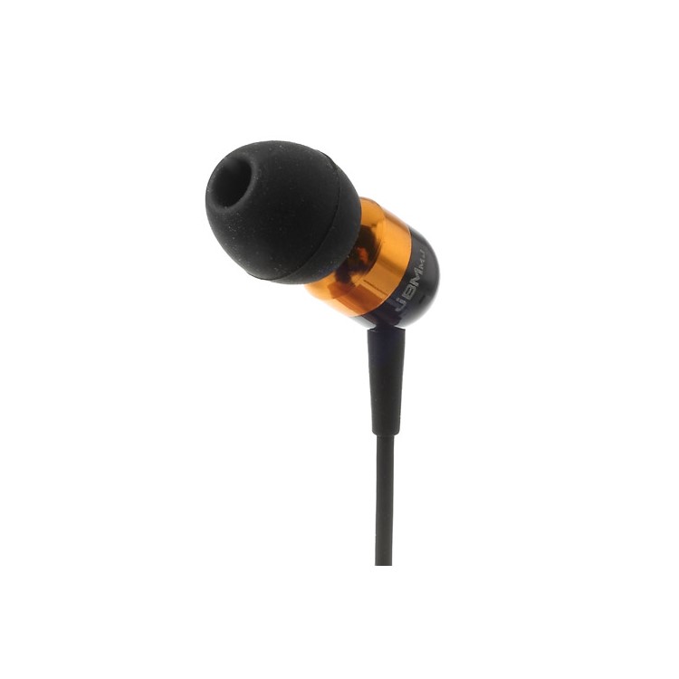 Gold JBMMJ-A8 3.5mm Noise Elimination In-ear Headphone w/ Mic for iPhone Samsung HTC LG MP3 MP4 etc-2