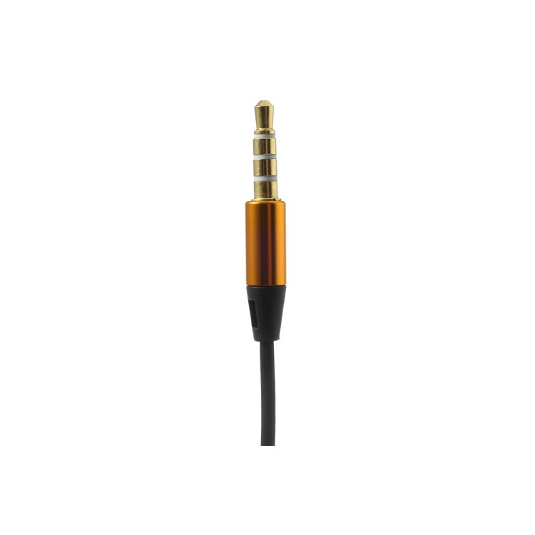 Gold JBMMJ-A8 3.5mm Noise Elimination In-ear Headphone w/ Mic for iPhone Samsung HTC LG MP3 MP4 etc-4