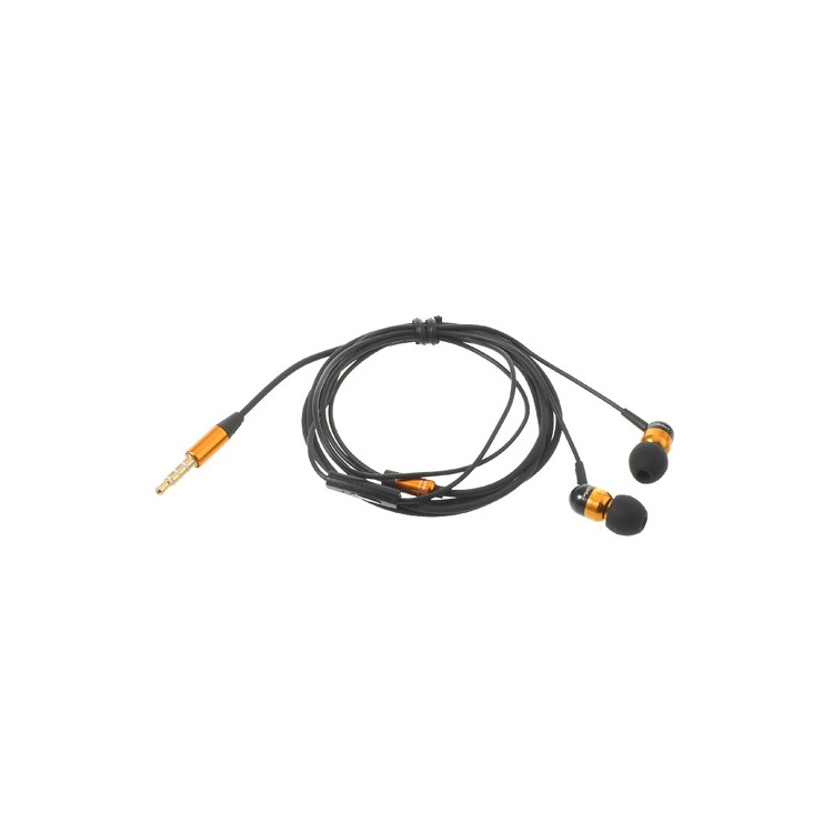 Gold JBMMJ-A8 3.5mm Noise Elimination In-ear Headphone w/ Mic for iPhone Samsung HTC LG MP3 MP4 etc-9